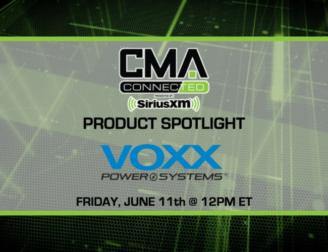 CMA CONNECTED | VOXX Power Systems
