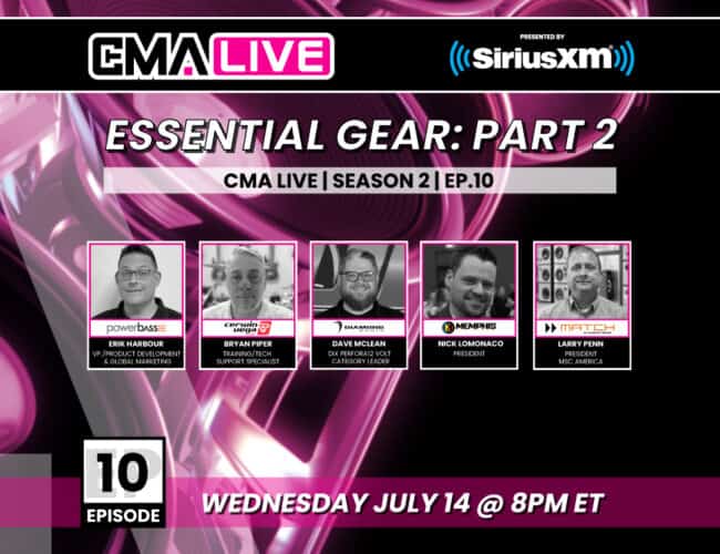 CMA LIVE | EP.10 | Essential Gear Part 2