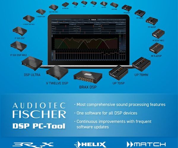Product Spotlight | DSCP PC-Tool from Audiotec Fischer