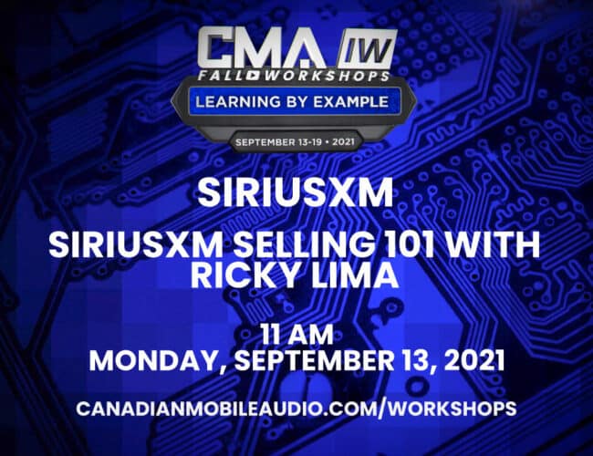 SiriusXM – SiriusXM Selling 101 with Ricky Lima