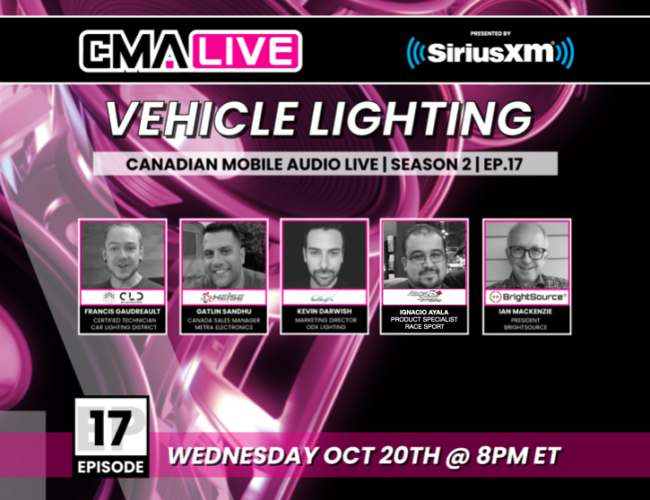 CMA LIVE | EP.17 | Vehicle Lighting